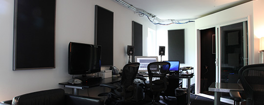 audio studio editing suite 