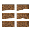 Aged Medium Oak Accent Baffle