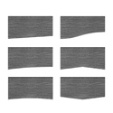 Cerused Ash Medium Accent Baffle
