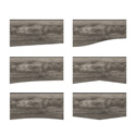 Cerused Poplar Medium Accent Baffle
