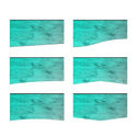 Deep Teal Pine Accent Baffle