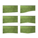 Kelly Green Birch Accent Baffle