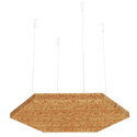 Natural Lacewood Veneer Accent Cloud