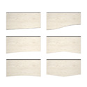 Natural Rhododendron Accent Baffle