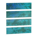 Peeled Turquoise Ceiling