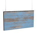 Weathered Blue Peel Baffle