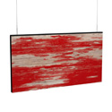 Weathered Red Peel Baffle
