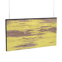 Weathered Yellow Peel Baffle