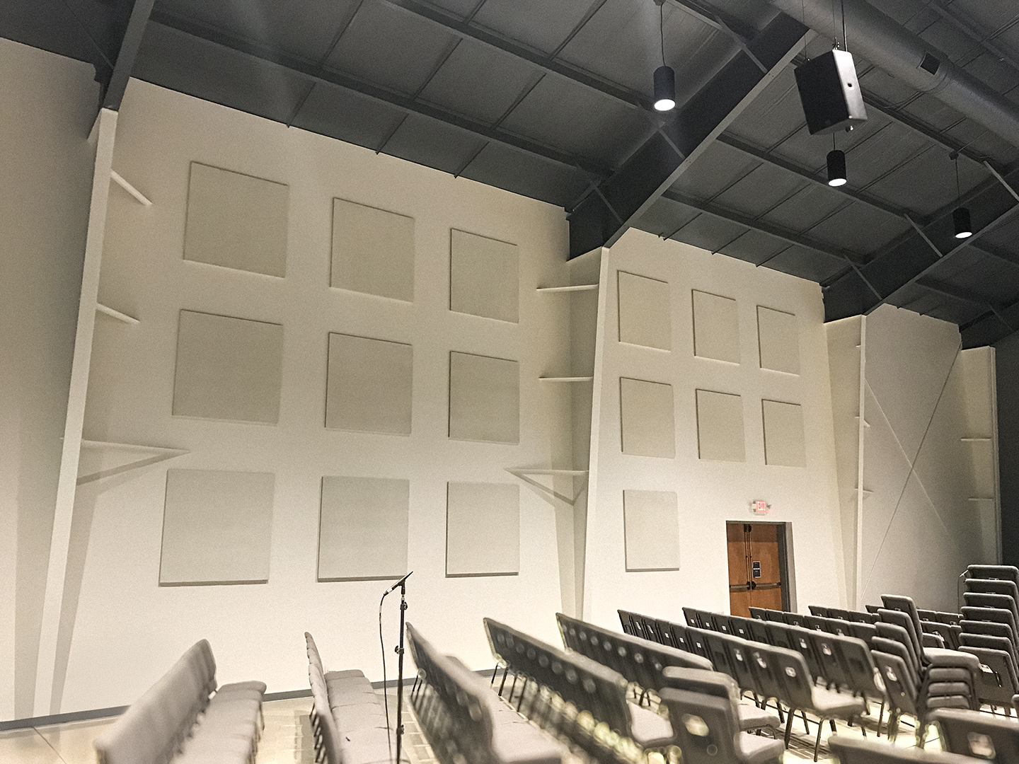 AcoustiColor panels blend in with their surroundings