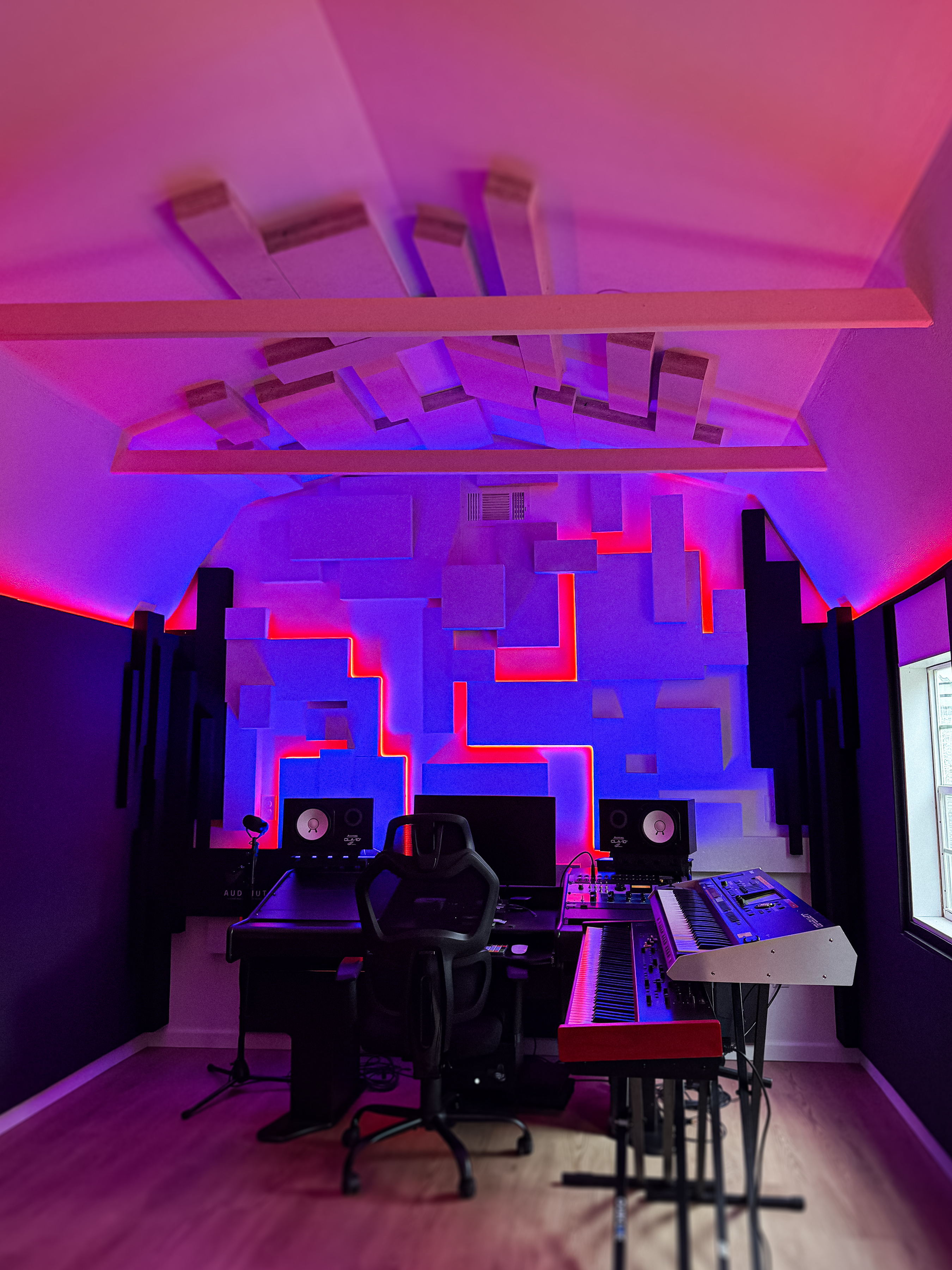 The home studio of Grammy-nominated producer and songwriter Khirye Tyler