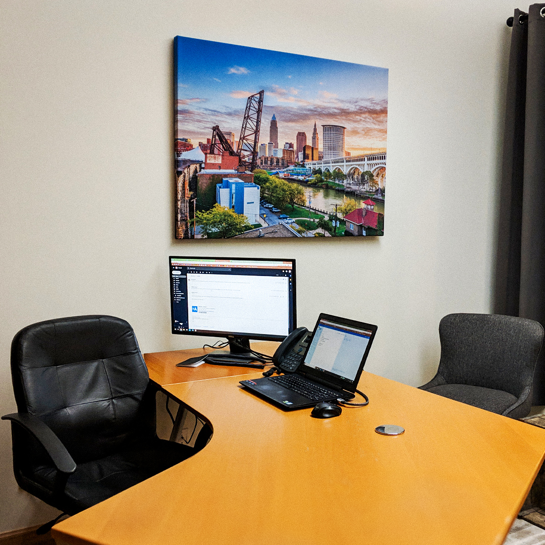 Audimute custom image acoustic panel