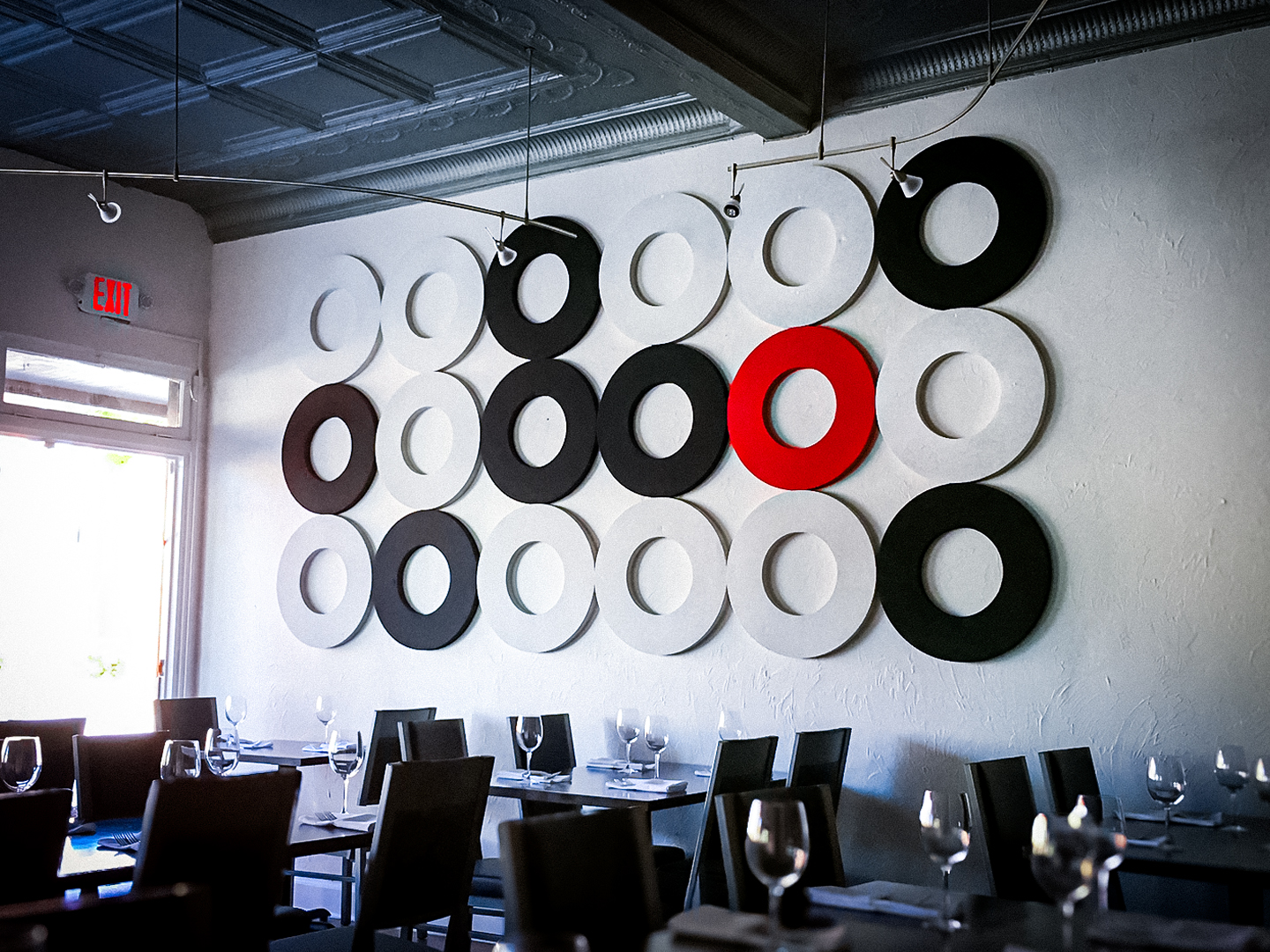 Absorb echoes and reverb in your restaurant.