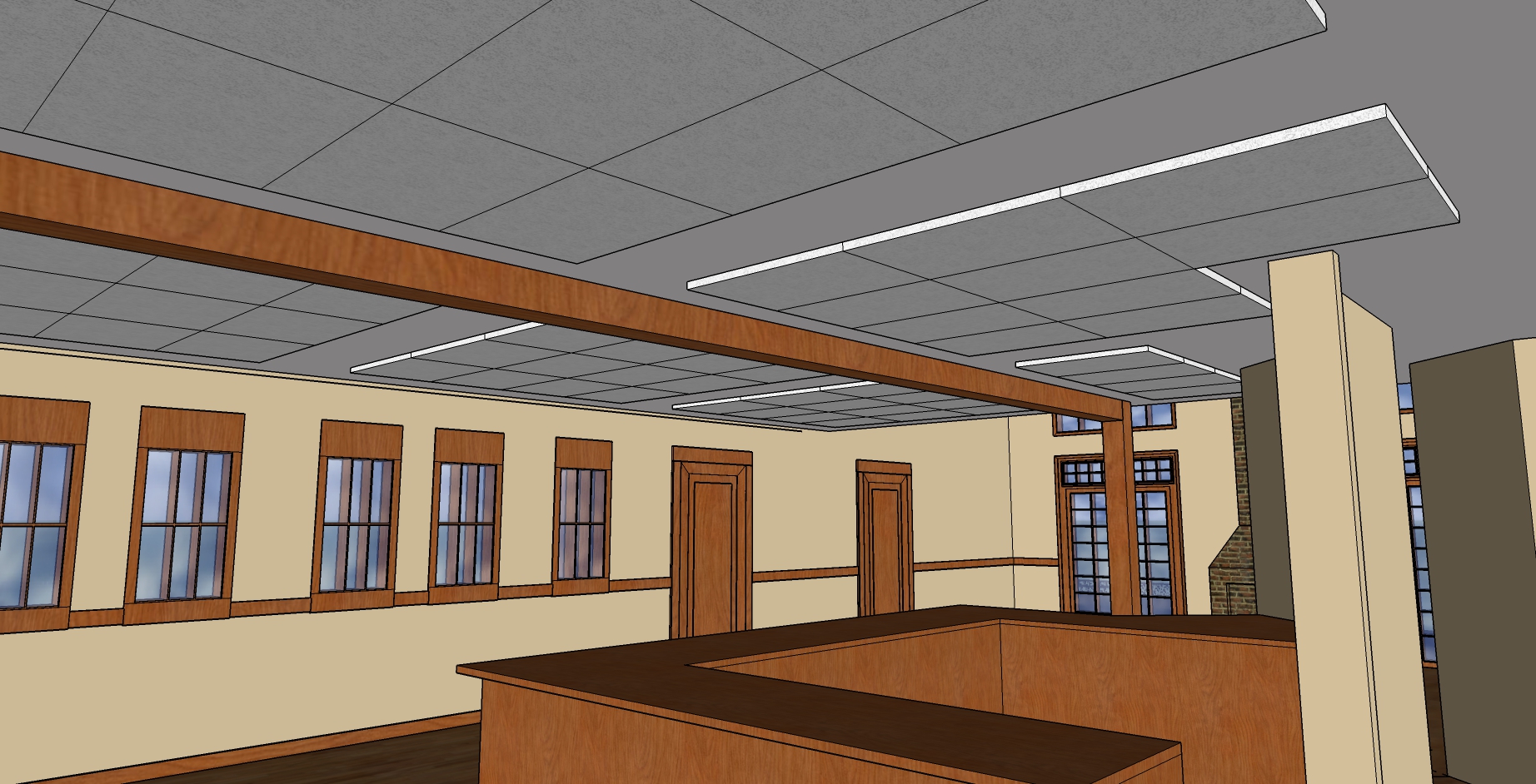Custom design renderings M Cellars