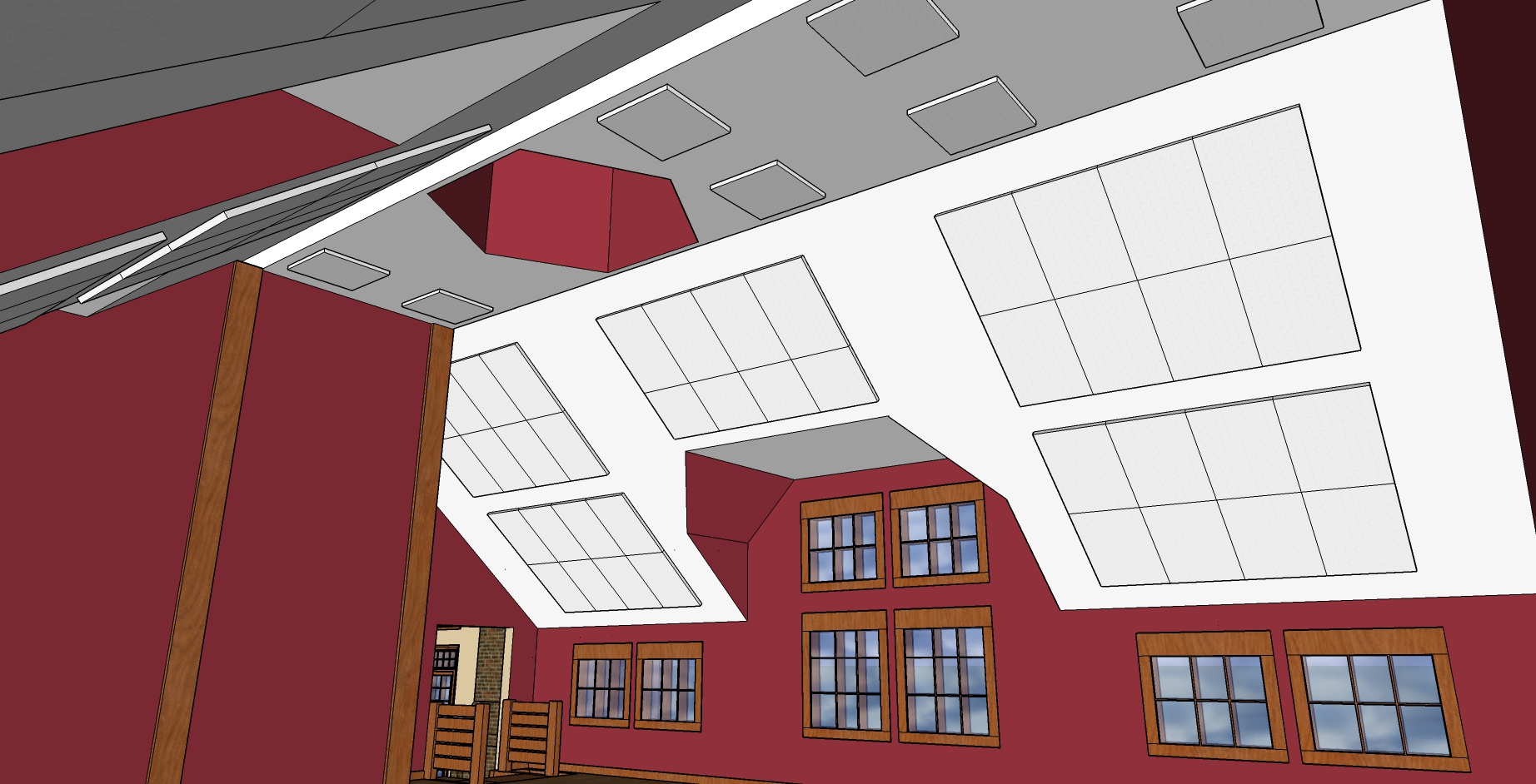 Custom rendering design M Cellars