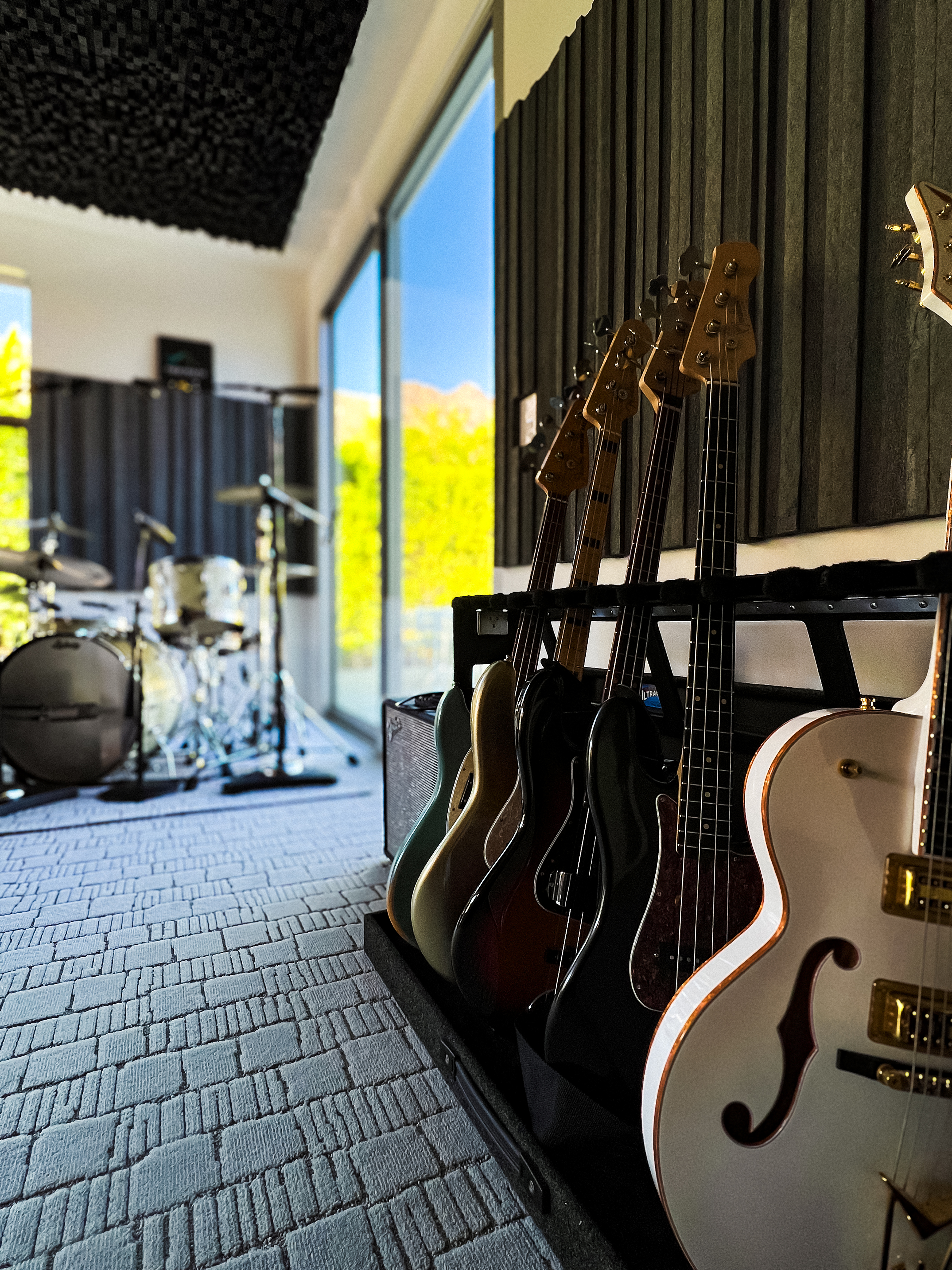 Chris Chaney Guitar Rack