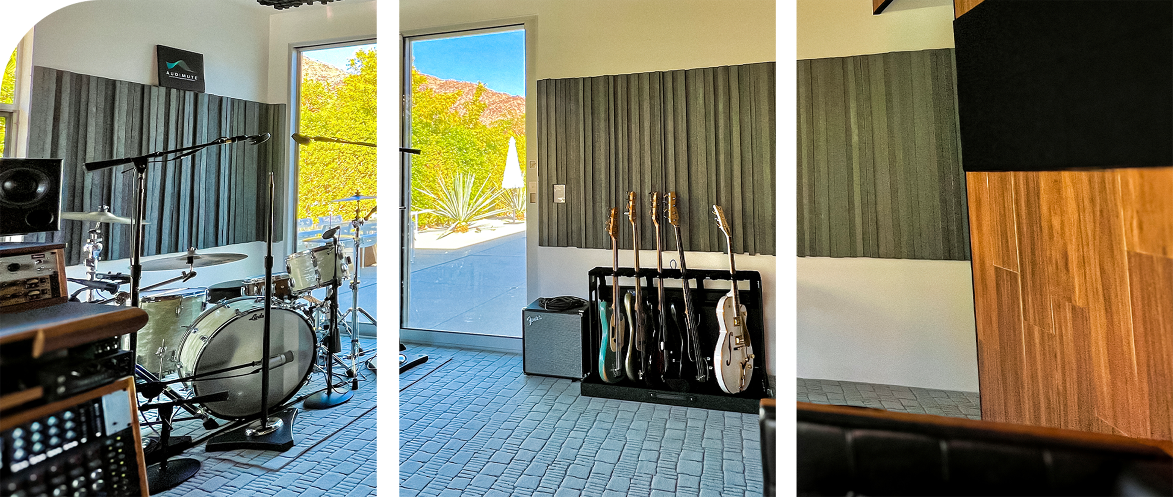 Chris Chaney's Audimute Acoustic Treatment