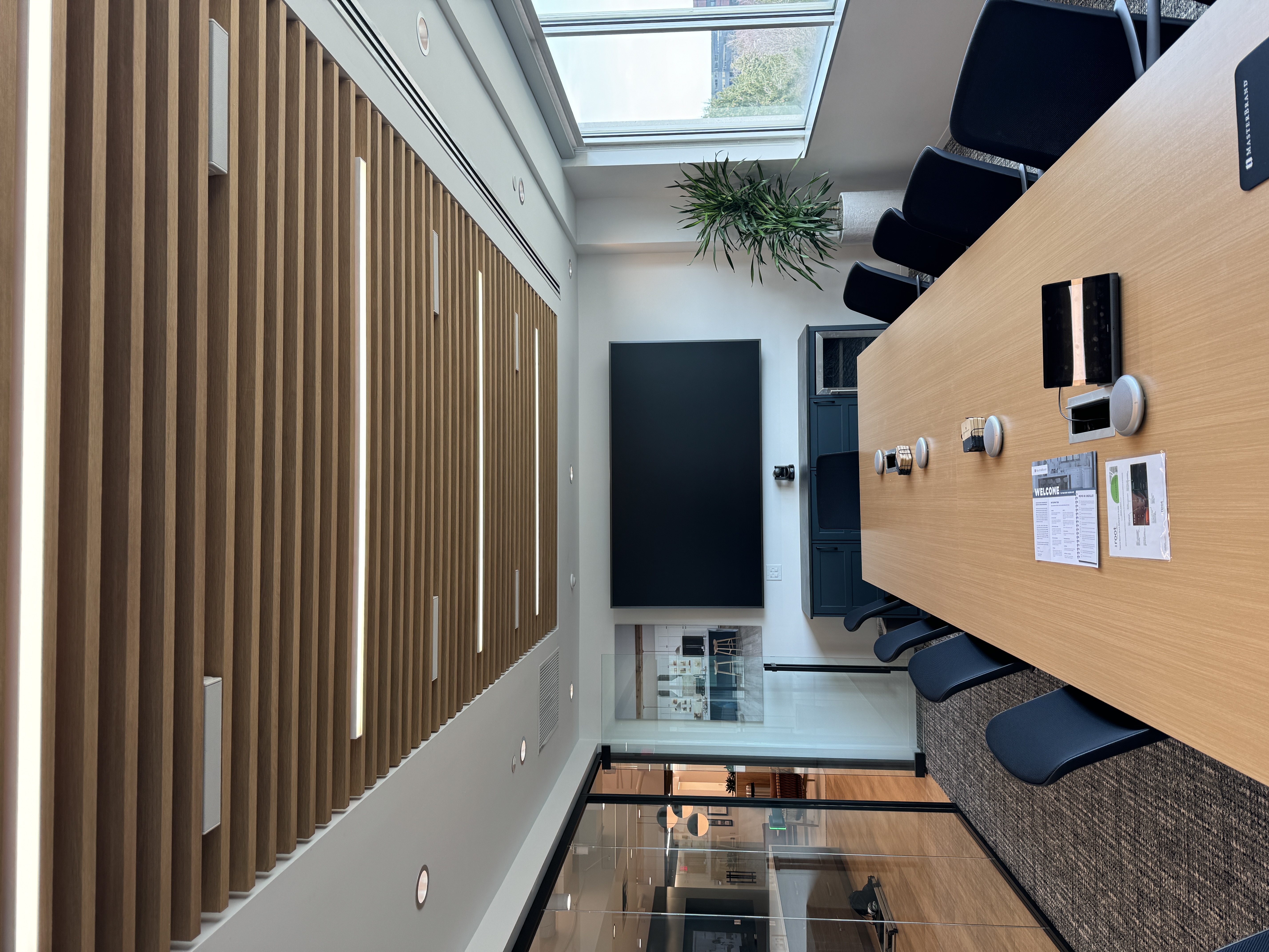 Custom AcoustiWood Beams