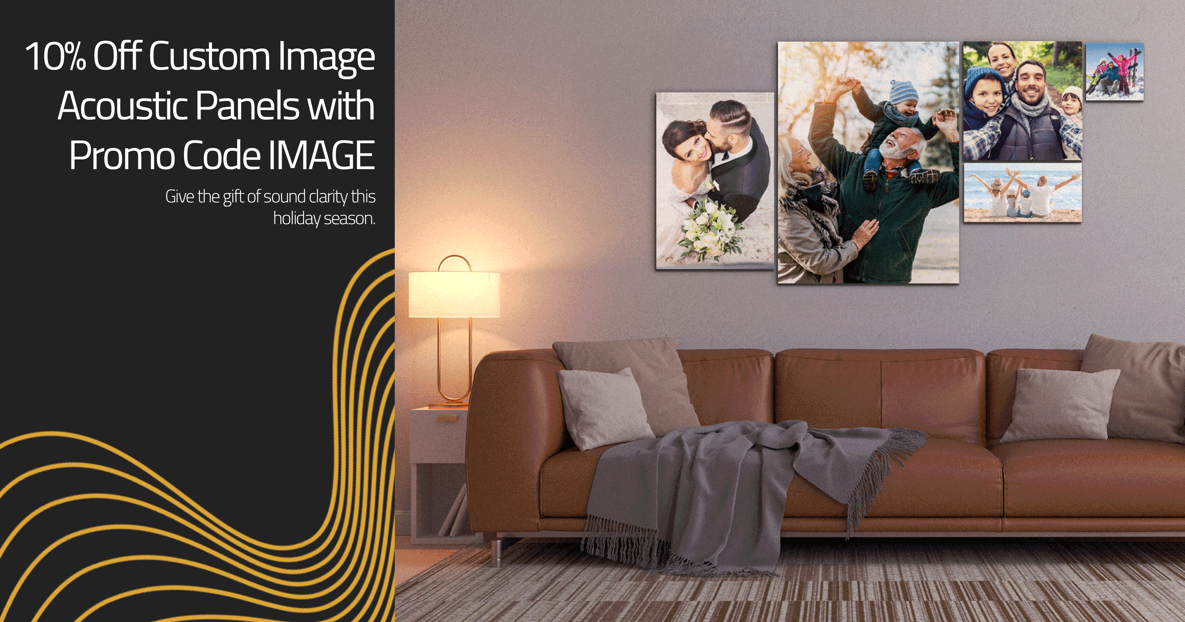 Audimute Custom Image Acoustic Panels 10% Off Audimute Custom Image Acoustic Panels 10% Off